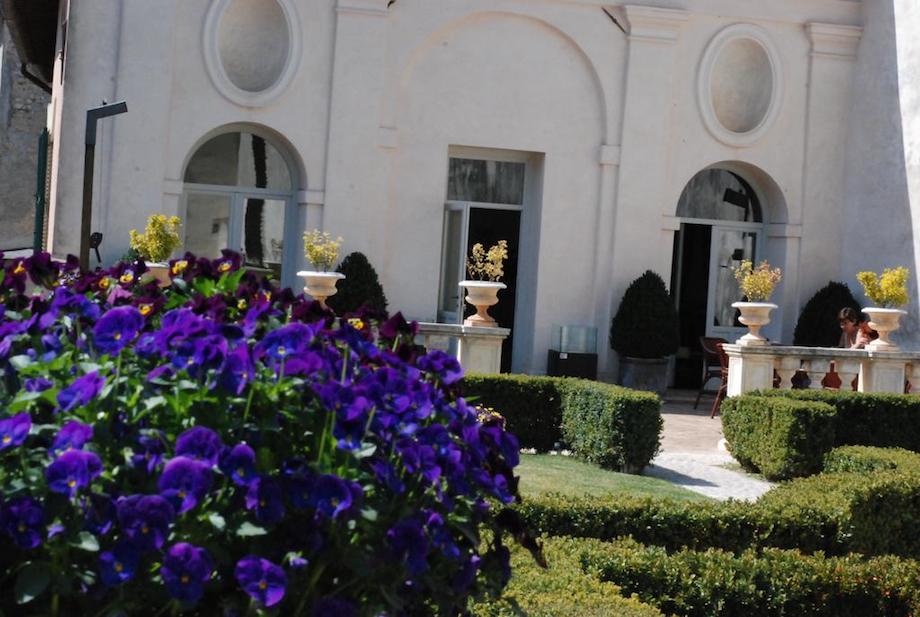 Image for Flowers at the garden of the Palazzo Leti in Umbria