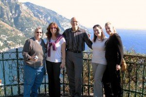 Enjoying the Amalfi Coast on a cooking vacation in Italy