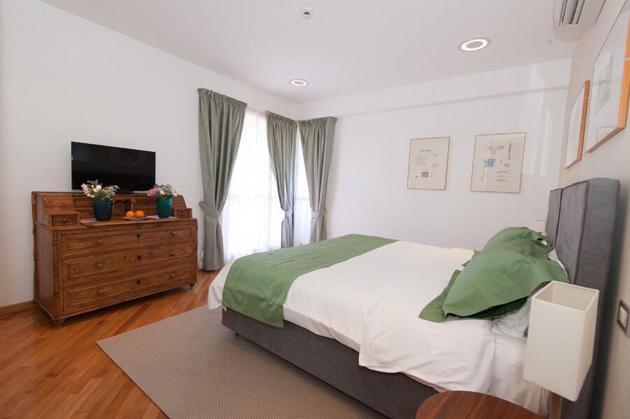 Image for Bedroom of the villa where you stay during your culinary tour of Italy