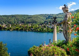 Isola Bella island on Lake Maggiore, seen during your cooking vacation in Italy