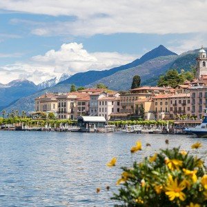 View of Bellagio on a culinary vacation in Italy