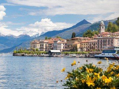 View of Bellagio on a culinary vacation in Italy