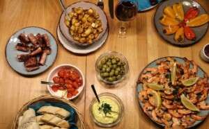 A classic Spanish meal