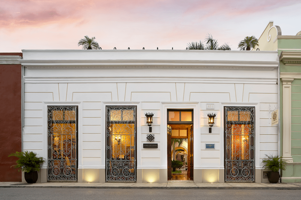 Image for Exterior at the Hotel La Lecanda in Merida, Mexico.