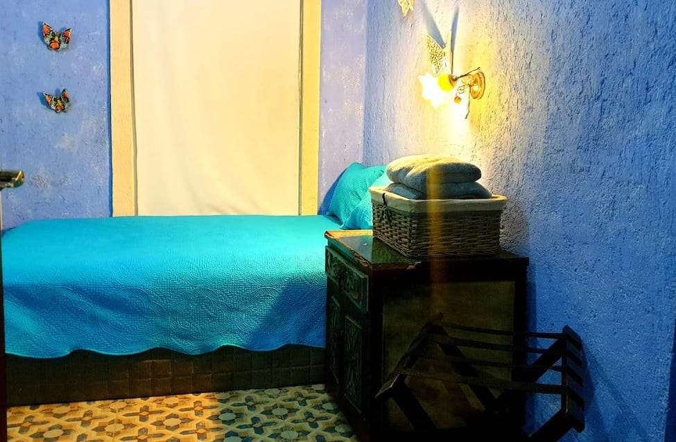 Image for Second bedroom at the chef's casita in Valladolid.