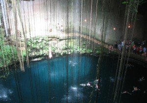 Cenote Swimming hole in Mexico