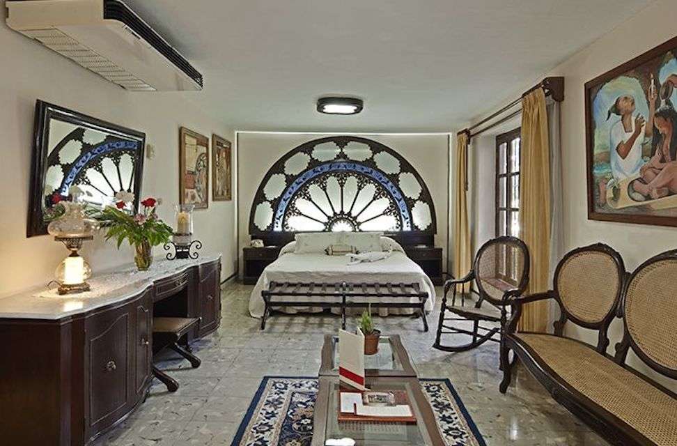 Image for Upgraded room at the Hotel del Balam in Merida, Mexico.