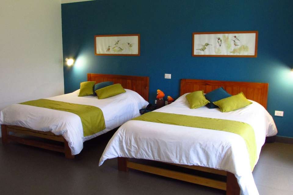 Image for Double room at the Gocta Lab lodge in Peru.