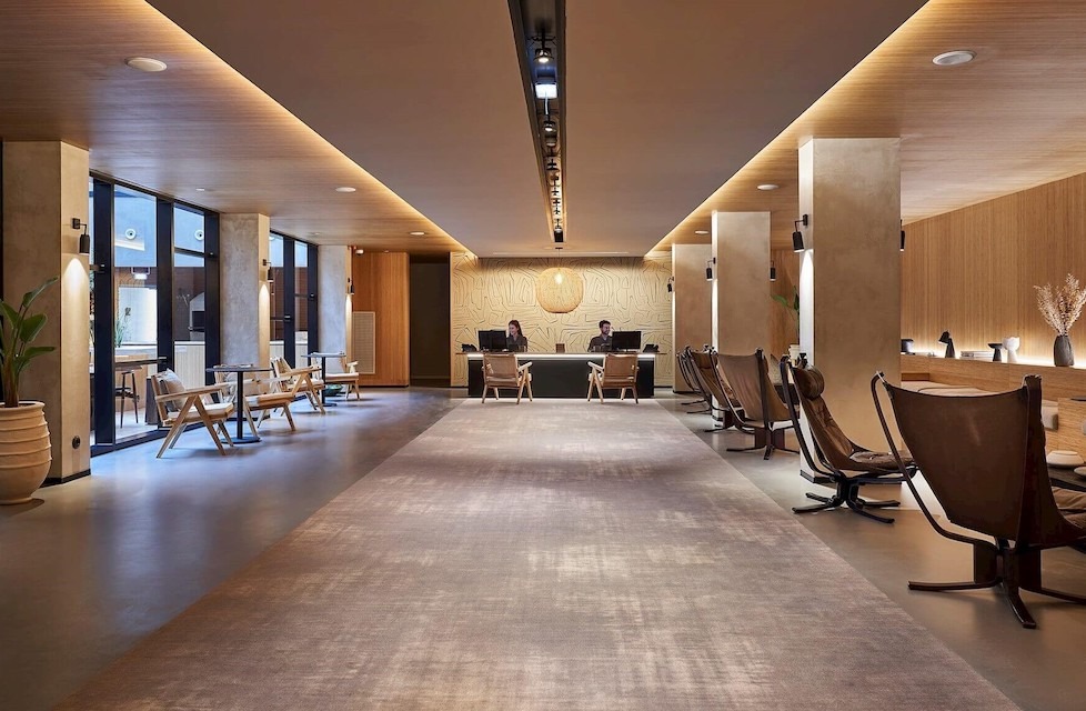 Image for The lobby at the PortoBay Teatro Hotel.