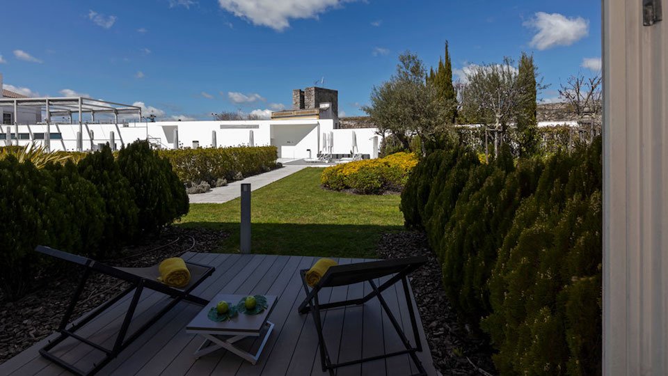 Image for Garden of the 5* Aqueduto hotel in Evora, Portugal