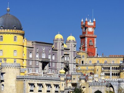 Pana Castle in Sintra, as visited on a culinary tour of Portugal