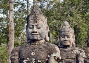 Angkor Wat Temple on a culinary tour of Cambodia