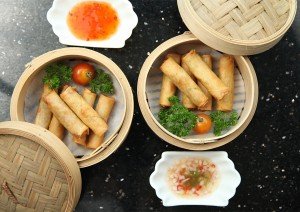 Dining out during a cooking vacation in Southeast Asia