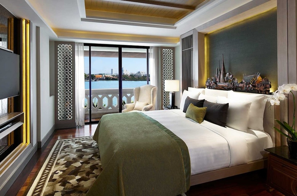 Image for Riverside room at the Anantara Riverside resort in Bangkok.