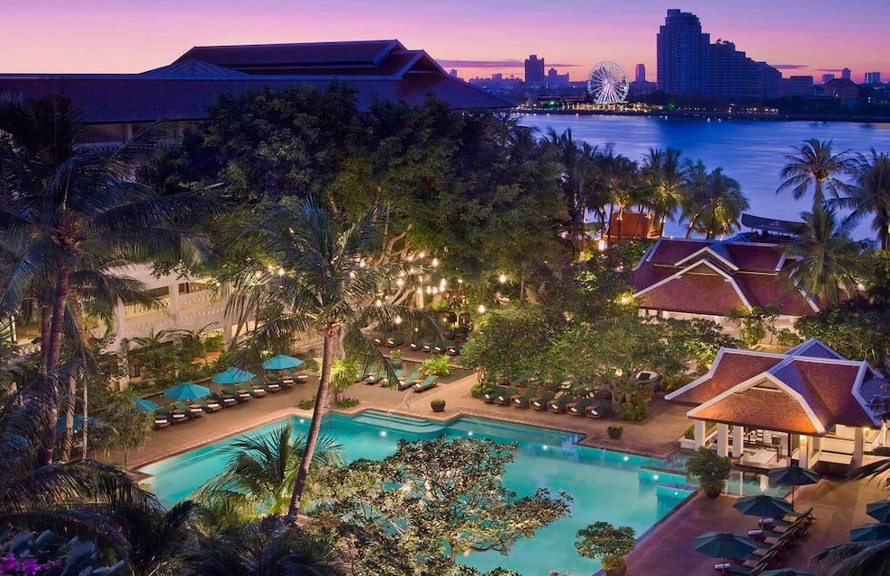 Image for Grounds at the Anantara Riverside resort in Bangkok.