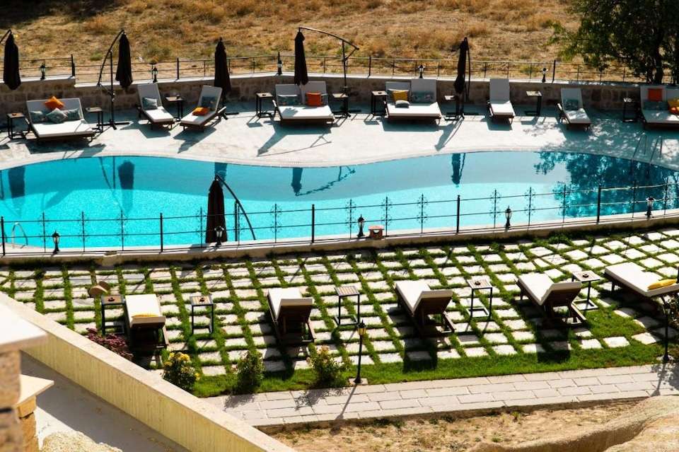 Image for Pool at the 4* MDC Cave Hotel in Cappadocia.