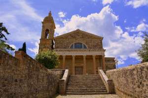 Visiting Montalcino during your Tuscany cooking vacation.