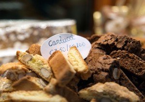 Cantucci made during a cooking vacation in Italy