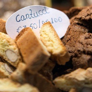 Tuscan Cantucci enjoyed during a cooking vacation