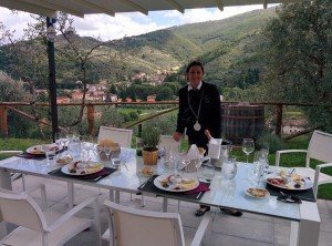 The sommelier awaits you