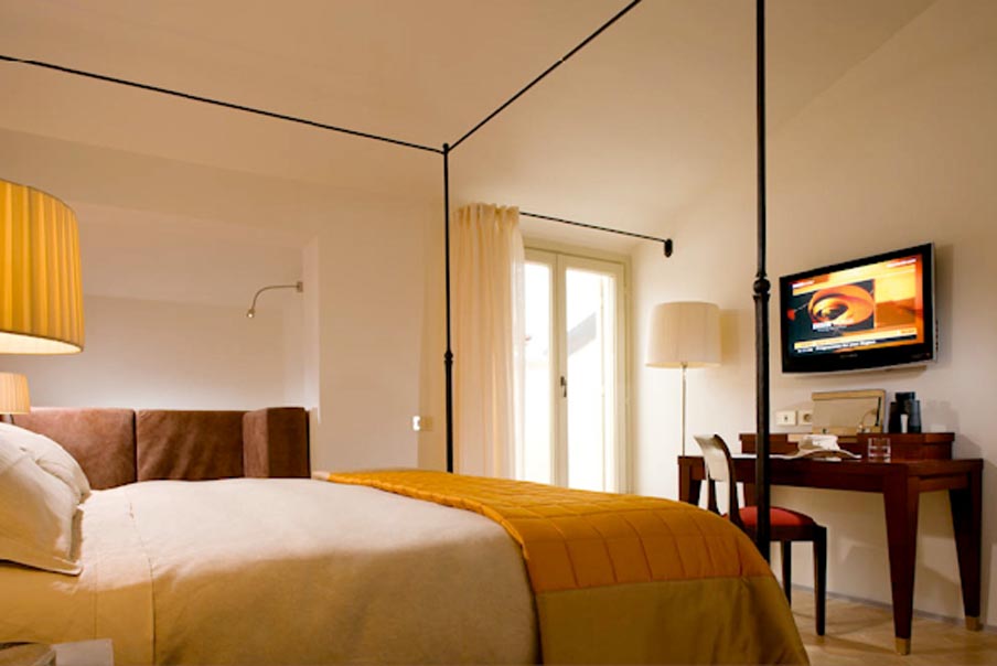 Image for Double room at the Palazzo Seneca in Norcia, home for your authentic Italy cooking vacation