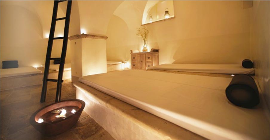 Image for Detail at the the Palazzo Seneca in Norcia, home for your authentic Italy cooking vacation