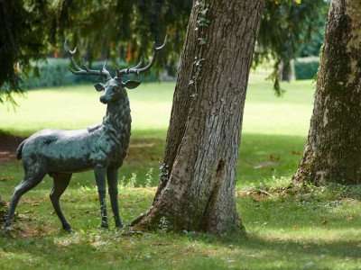 Elegant garden at the 5* luxury villa Cordevigo in the Veneto.