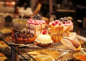 Pastries enjoyed on a culinary vacation