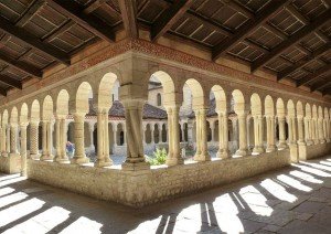 Follina cloister during your cooking vacation in the Veneto