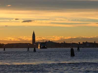 View from the Venice Lido, home for your Venice food tour.