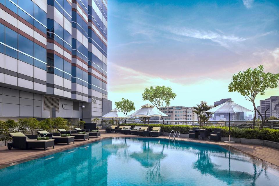 Image for Pool at the 5* Melia Hotel in Hanoi.