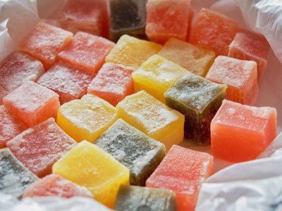 Bowl of Turkish delight