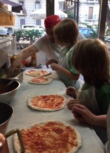 Pizza class in Naples