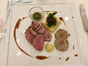 Michelin Star dish on Amalfi Coast culinary tour