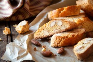 Traditional Tuscan cantuccini on a culinary tour of Tuscany