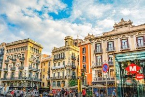 The famous promenade of Barcelona, explored on your culinary vacation in Spain
