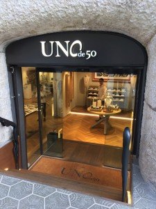 Store on the Passeig de Gracia, visited on your Barcelona foodie adventure