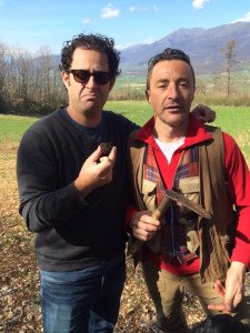 A successful truffle hunt during your culinary vacation in Norcia
