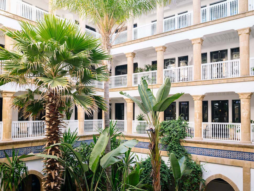Image for Interion at the Heure Bleue Palais in Essaouira.