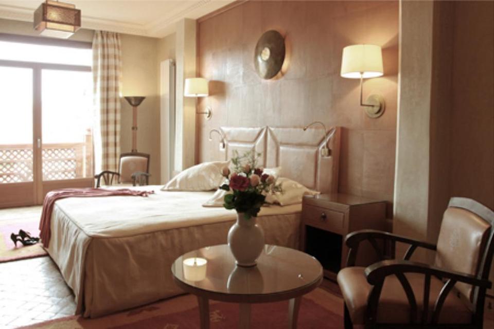 Image for Double bed at the Maison Arabe in Marrakech during your Luxury Morocco Culinary Tour
