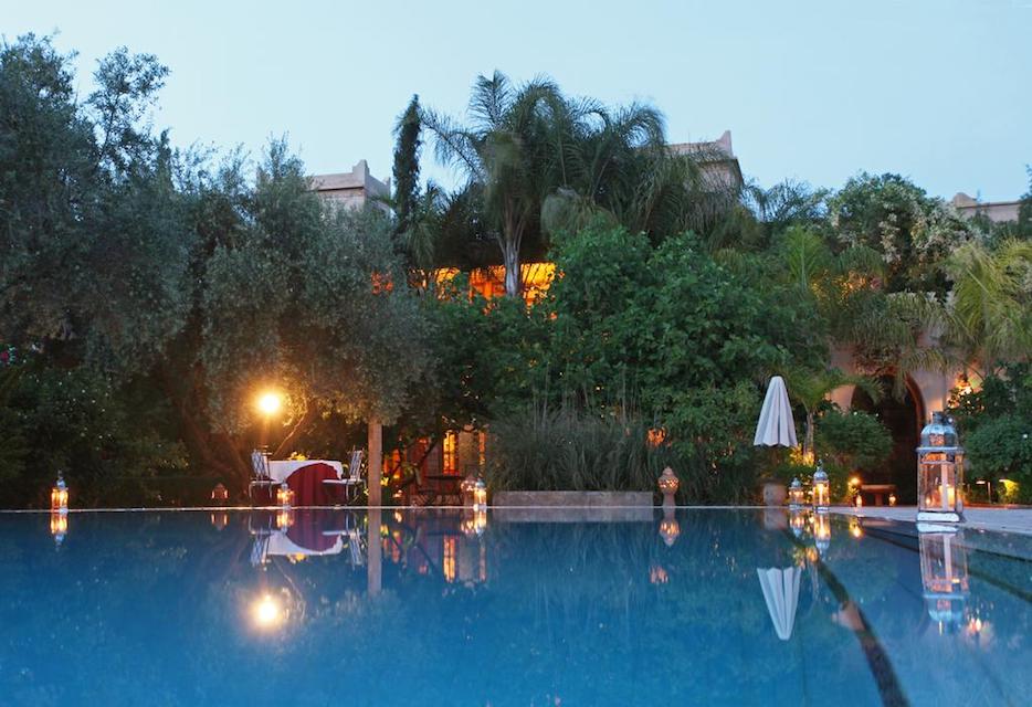 Image for Pool at the Maison Arabe in Marrakech during your Luxury Morocco Culinary Tour