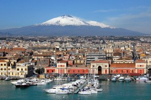 Catania, Sicily, visited on your Italy cooking vacation