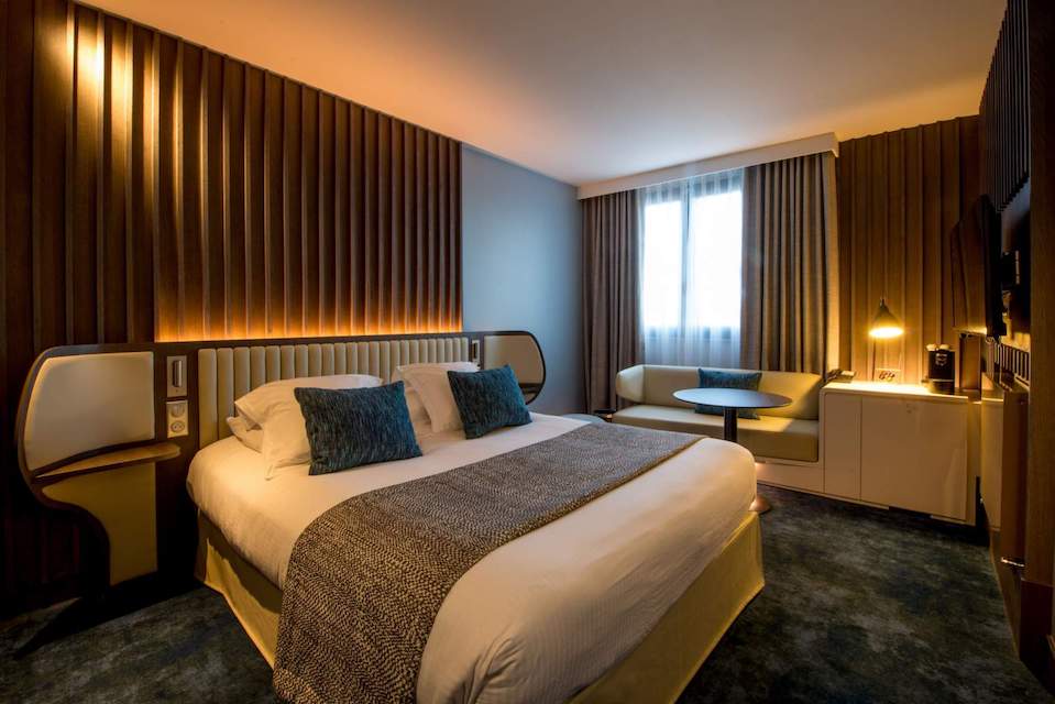 Image for Double room at the La Paix hotel in Reims, home for your wine tour of champagne country