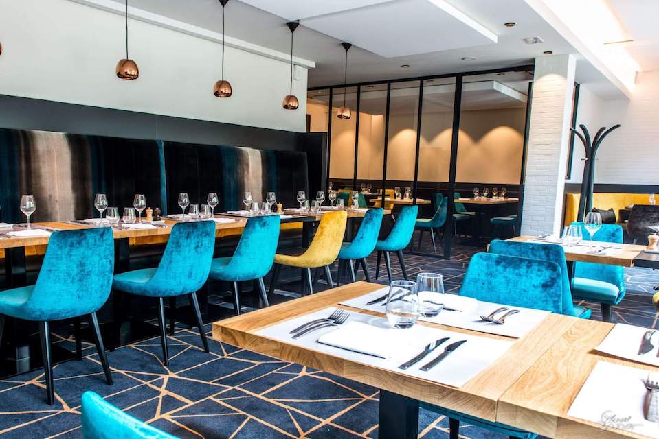 Image for Restaurant at the La Paix hotel in Reims, home for your wine tour of champagne country