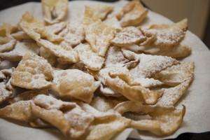 Frappe pastry, a Carnevale treat from our Italian culinary trips