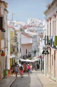 The city of Lagos in the Algarve region explored during our vacations packages in Portugal