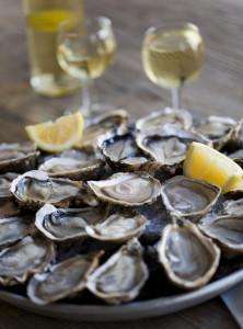 Oysters enjoyed on a culinary vacation.