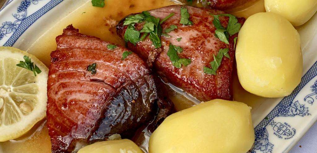 image for Trance di Tonno alla Calabrese (Tuna Steaks Calabrese Style)