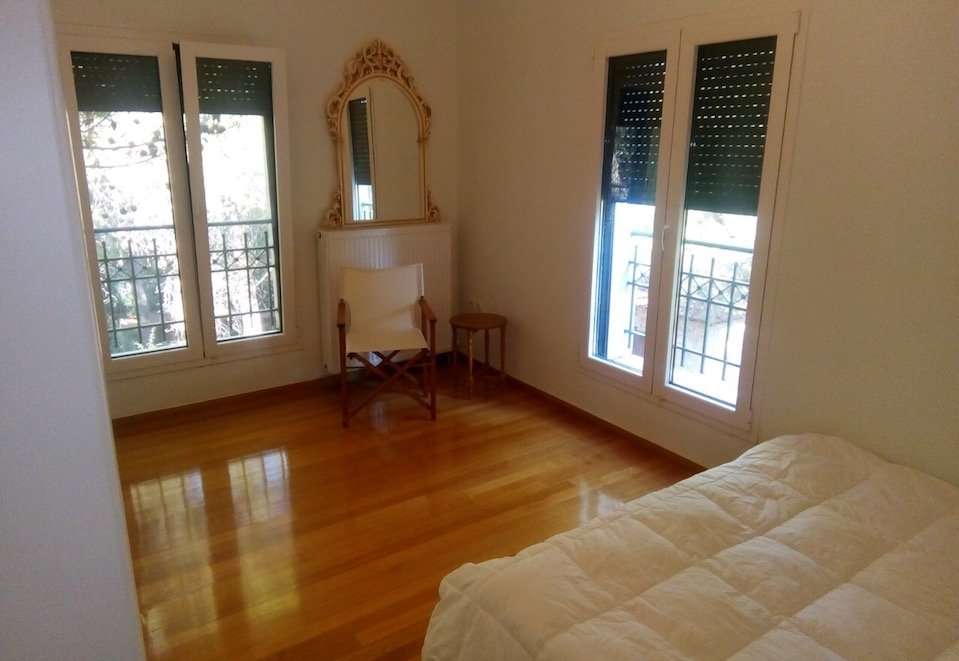 Image for Bedroom at the villa for your Athens culinary vacation.