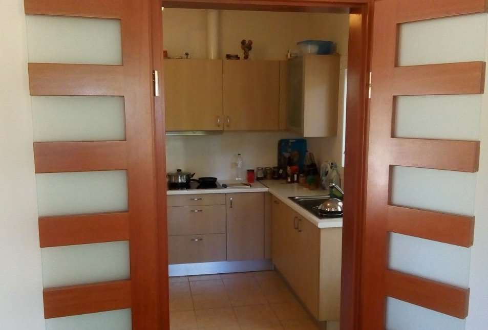 Image for The kitchen at the villa for your Athens cooking vacation.